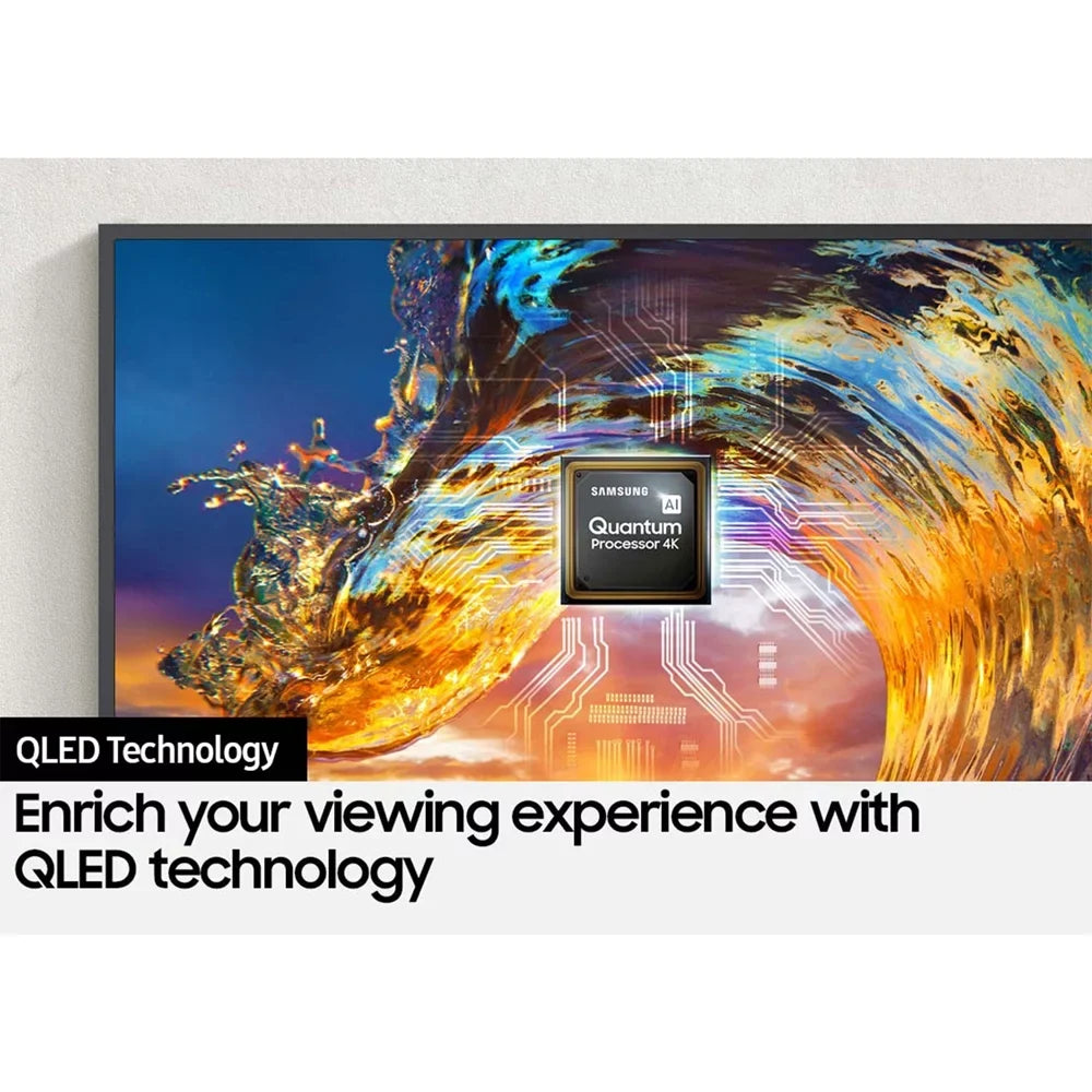 Samsung QN65LS03AA 65 inch The Frame QLED 4K Smart TV 2021 Bundle with Premiere Movies Streaming 2020 + 37-100 inch TV Wall Mount + 6-Outlet Surge Adapter + 2x 6FT 4K HDMI 2.0 Cable