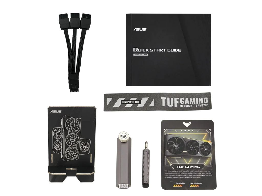 ASUS TUF Gaming GeForce RTX 4080 SUPER 16GB GDDR6X Graphic Card - 16GB GDDR6X 256-bit memory interface - 4th Generation Tensor Cores - 3rd Generation RT Cores - Overclock Mode - ASUS GPU Tweak III