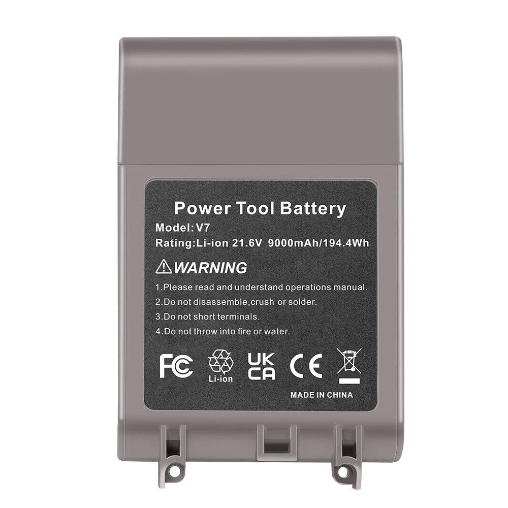 21.6V 6.0Ah Battery For Dyson V7 Absolute/Car+Boat SV11 968670-02 Replacement PE
