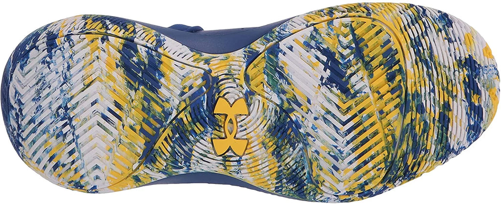 Under Armour Unisex-Child Grade School Jet 21 Basketball Shoe Big Kid 8-12 Years 5 Big Kid Royal 400/White