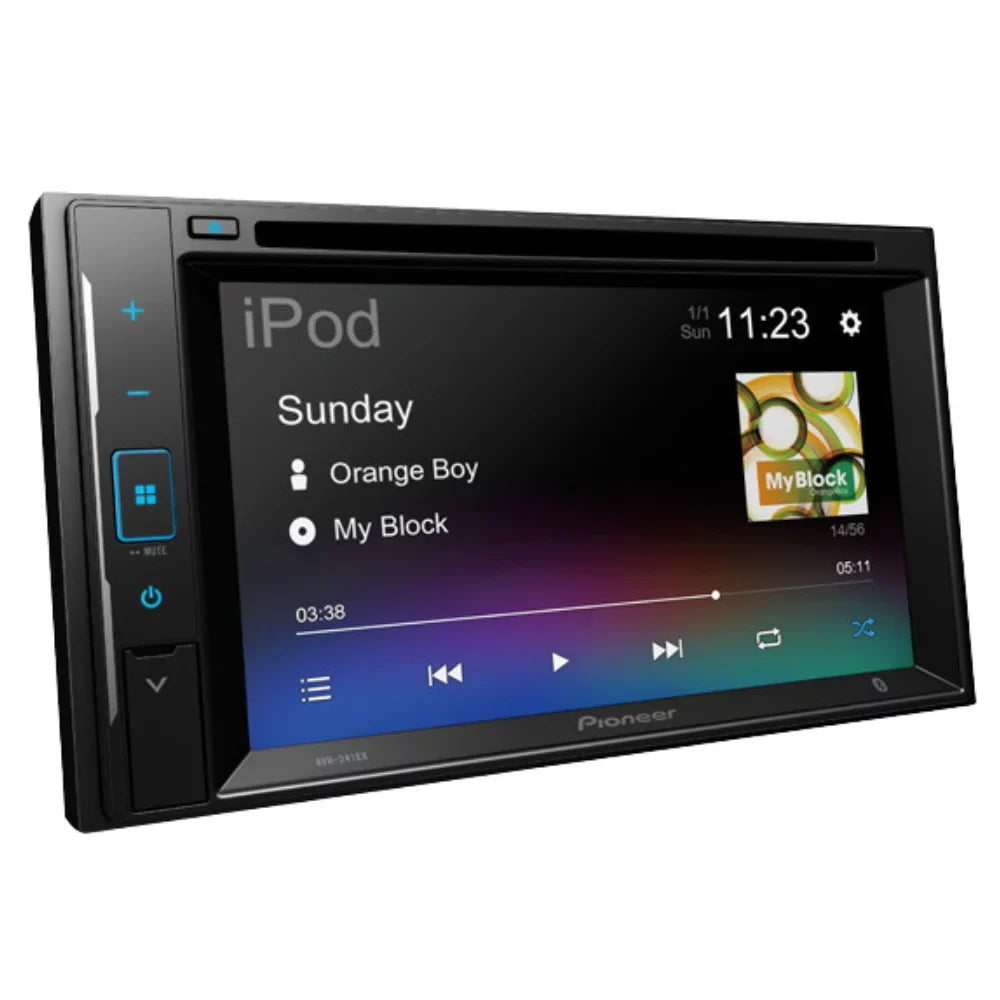 KIT4705 Bundle for 2006-2008 Dodge Ram Pickup W/ Pioneer Double DIN Car Stereo with Bluetooth/Backup Camera/Installation Kit/in-Dash DVD/CD AM/FM 6.2" WVGA Touchscreen Digital Media Receiver
