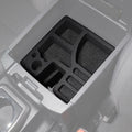 Red Hound Auto Center Console Organizer 2 Piece Set Vehicle Organizational System Inserts Compatible with Toyota Tacoma 2016-2020 Black Anti-Rattle