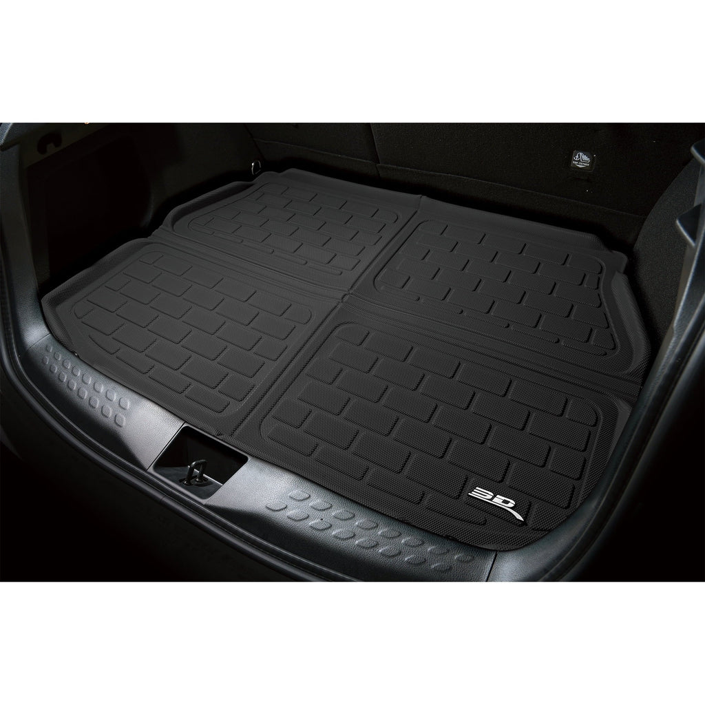 3D MAXpider KAGU Cargo Liner (BLACK) compatible with AUDI Q7 (4M)/SQ7 (4M) 2017-2024 - Cargo Liner