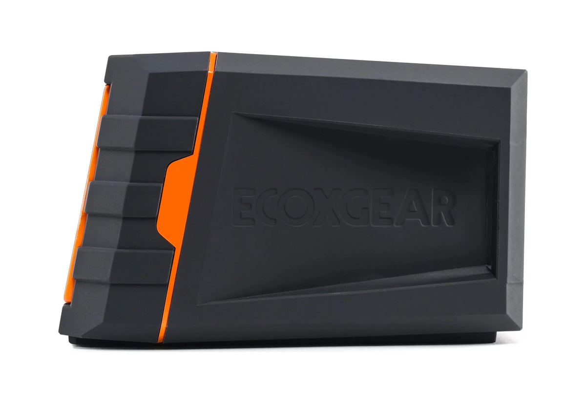 EcoXGear Sol Jam Black Solar Panel 5" x 6" x 3.1" Waterproof, Bluetooth Speaker