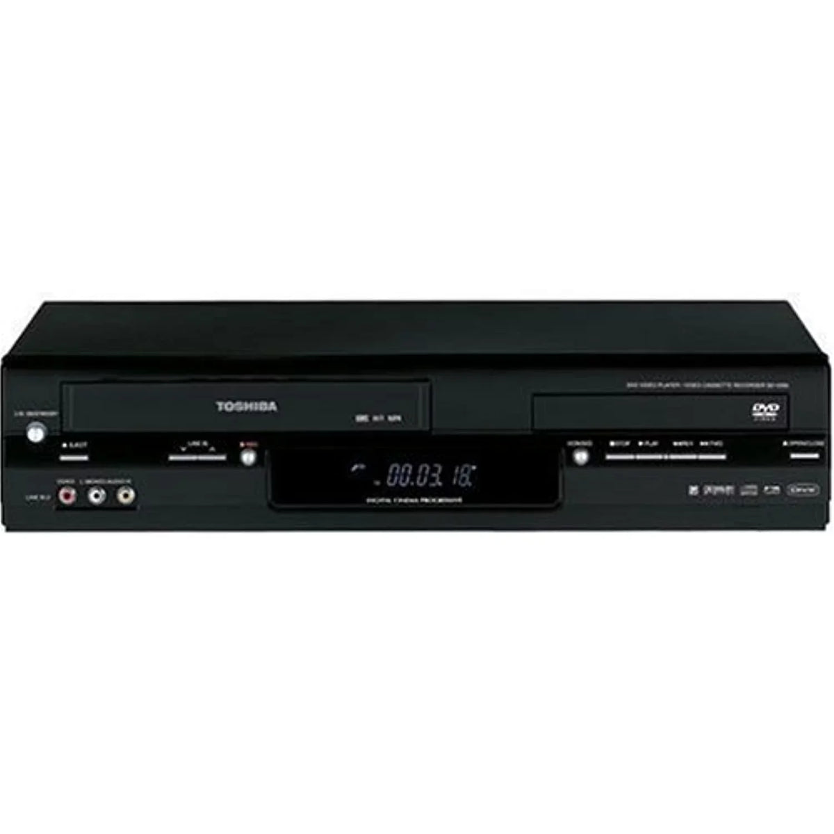 Toshiba SD-V295 Tunerless DVD/VCR Combo with Remote, Manual and A/V Cables