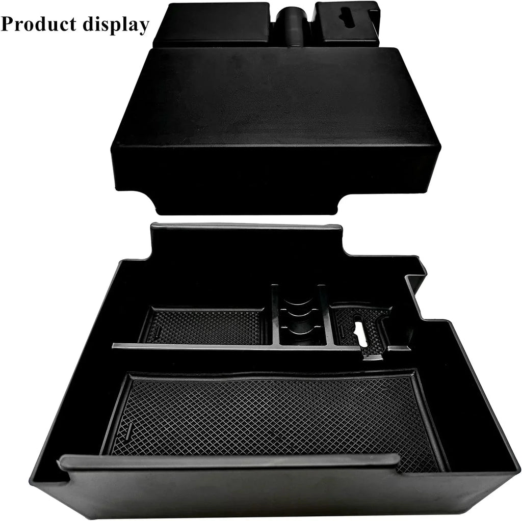EVTIME Center Console Organizer Interior Storage Box fit for Ford Explorer 2019 2018 2017 2016 2015 2014 2013 2012 Accessories Armrest Secondary Storage Tray