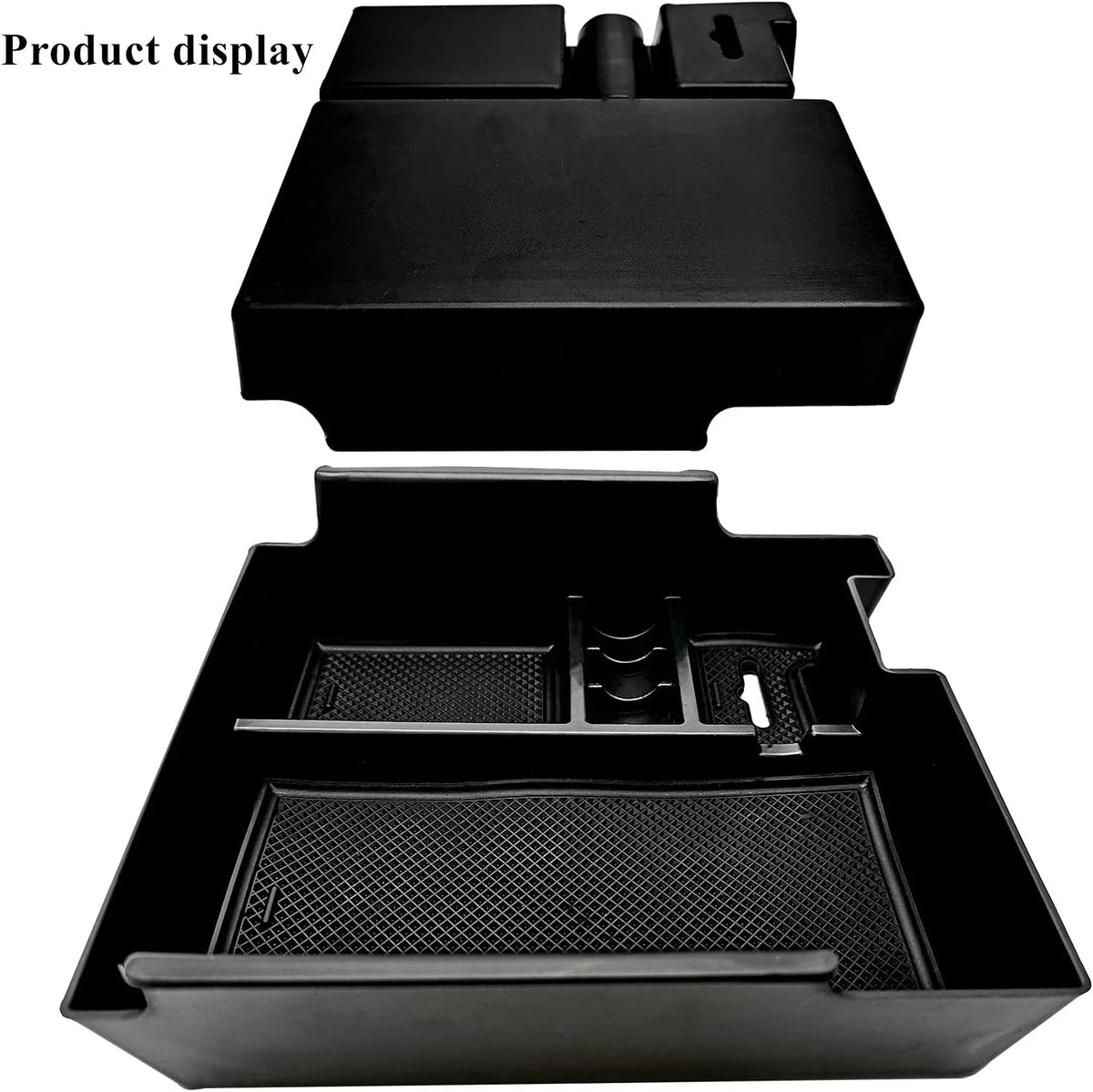 EVTIME Center Console Organizer Interior Storage Box fit for Ford Explorer 2019 2018 2017 2016 2015 2014 2013 2012 Accessories Armrest Secondary Storage Tray