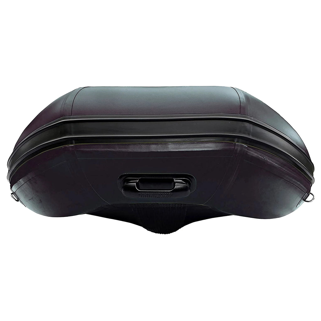 ALEKO Inflatable Air Floor Fishing Boat - 8.4 Foot - Black