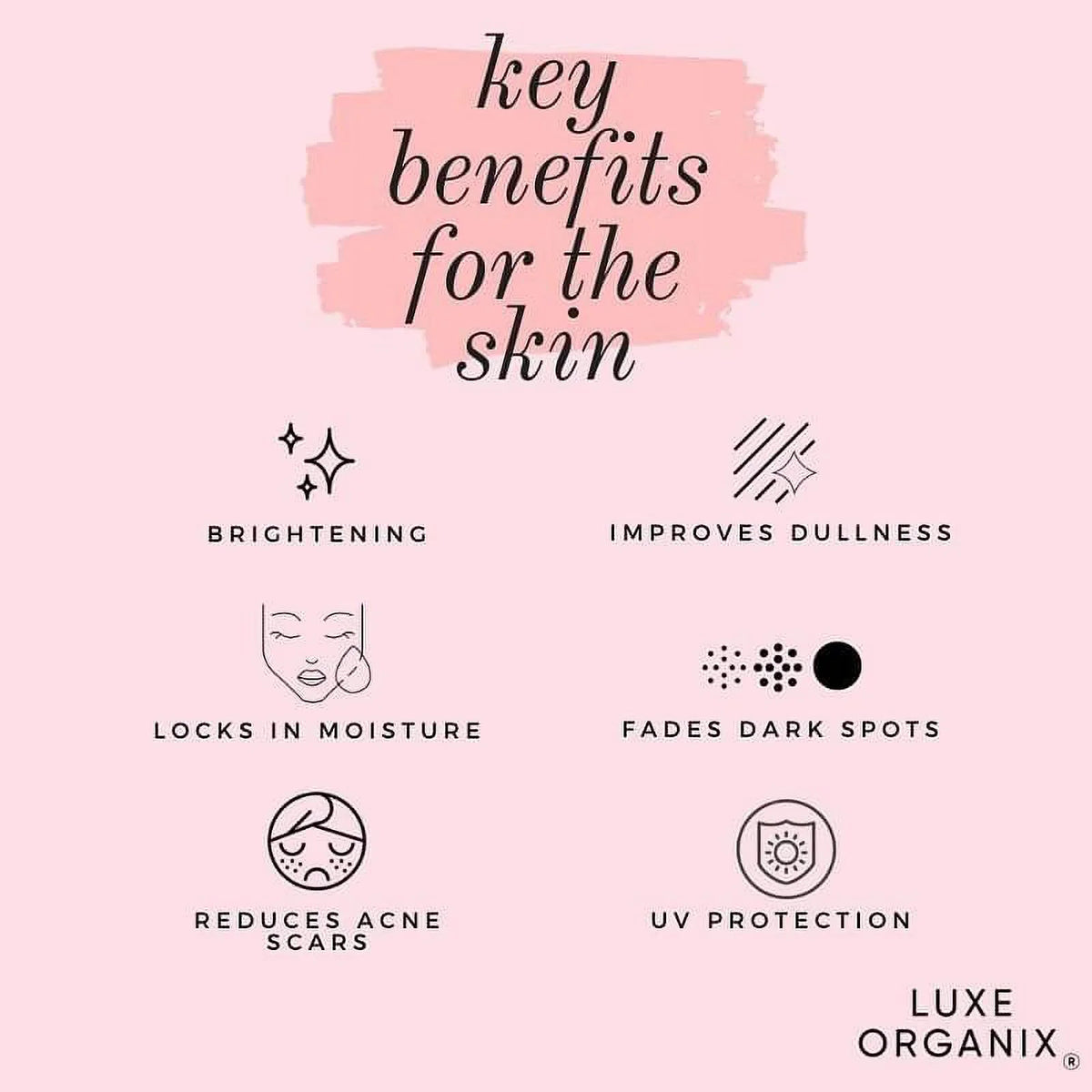 LUXE ORGANIX  POWER GLOW SERUM 30ML