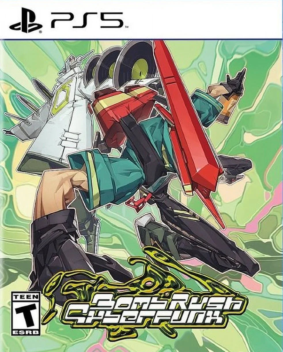 Bomb Rush Cyberfunk  Playstation 5 Dvd