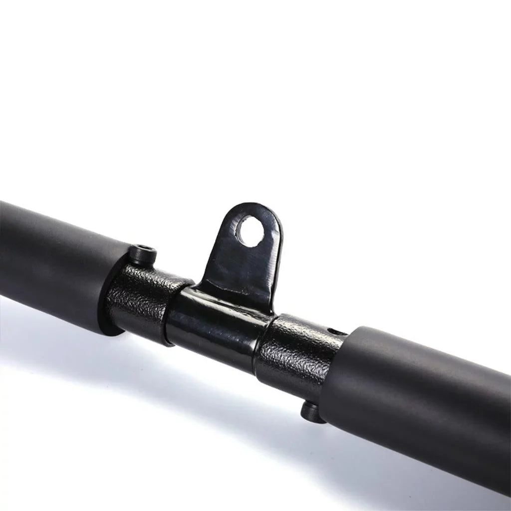 LAT Pulldown Bar Weight Machine Attachment Black for Bicep Body Training Barbell