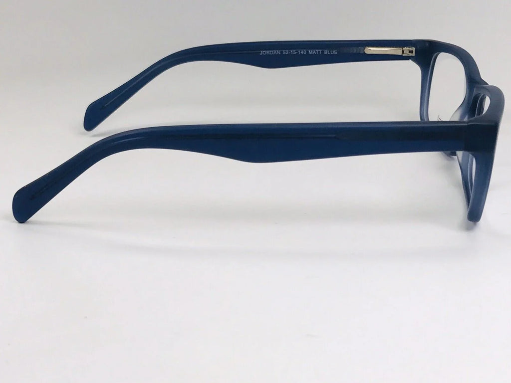 New Designer Inspired SUCCESS XPL Matte Blue JORDAN Eyeglasses 52mm with Case