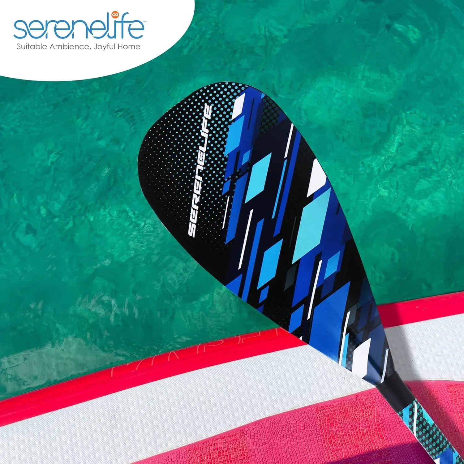 Stand Up Paddle-Board Adjustable Paddle - Adjustable Water Paddle Oar For SLB105 -Flow Inflatable Stand Up Water Paddle-Board -