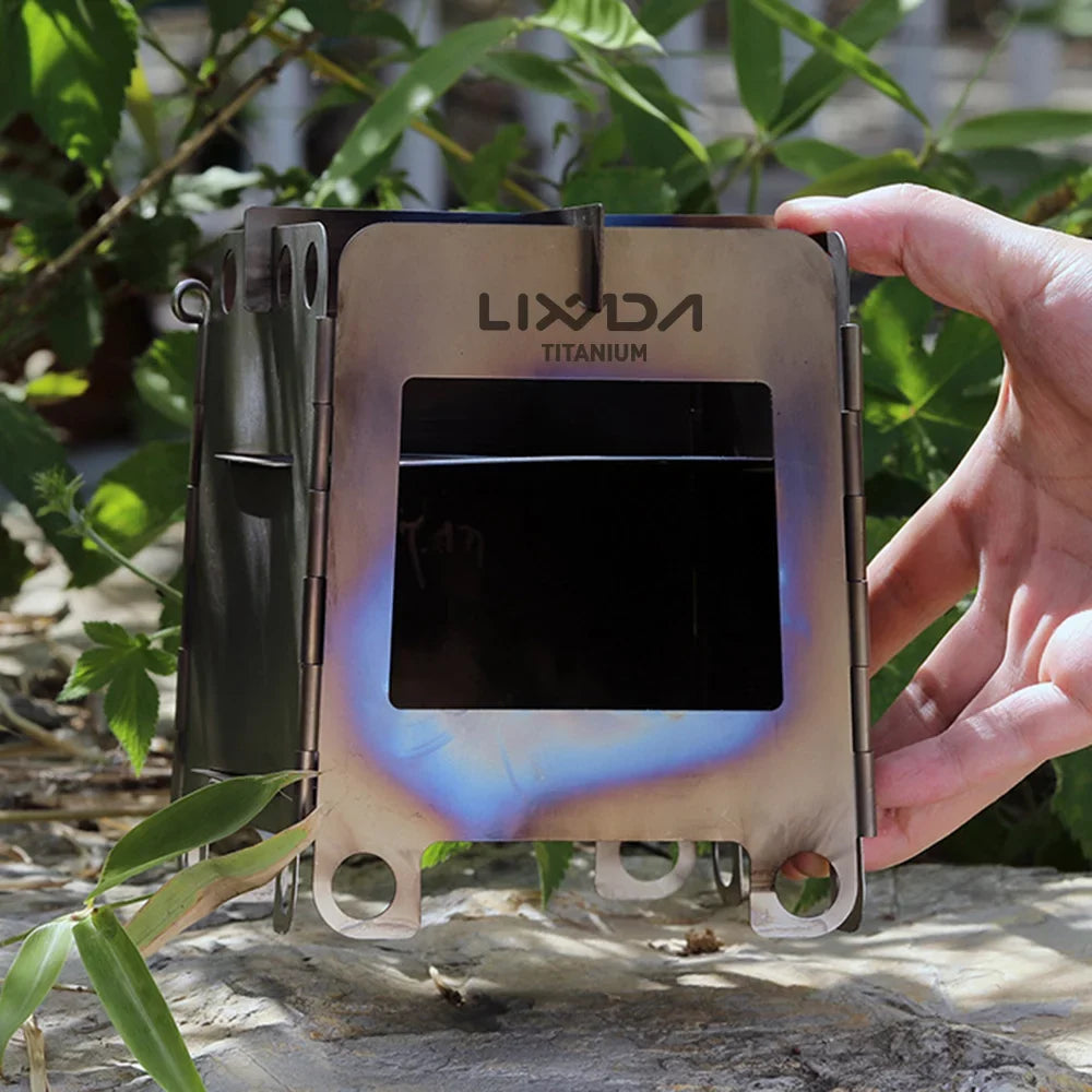 Lixada Outdoor furnace,Wood Stove Portable Stove Wood Stove Pocket Stove Pocket StoveTubbek Huiop Buzhi Picnic.