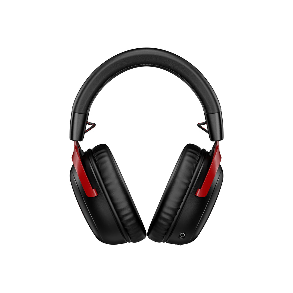 HyperX Cloud III Wireless – Gaming headset for PC, PS5, PS4, up to 120-hour Battery, 2.4GHz Wireless, 53mm angled drivers, Memory foam, Durable Frame, 10mm microphone – Black/Red