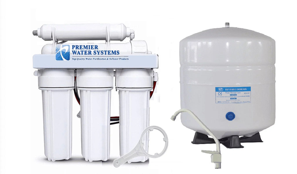 Home Reverse Osmosis Drinking Water Filter Low Pressure System RO USA