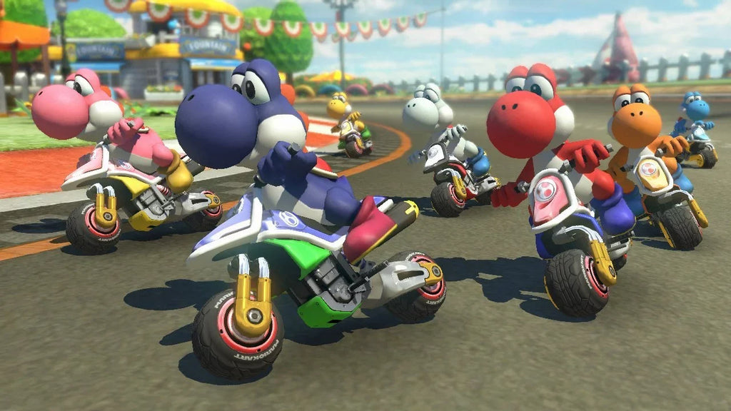 Mario Kart 8 Deluxe Game and Game Caddy