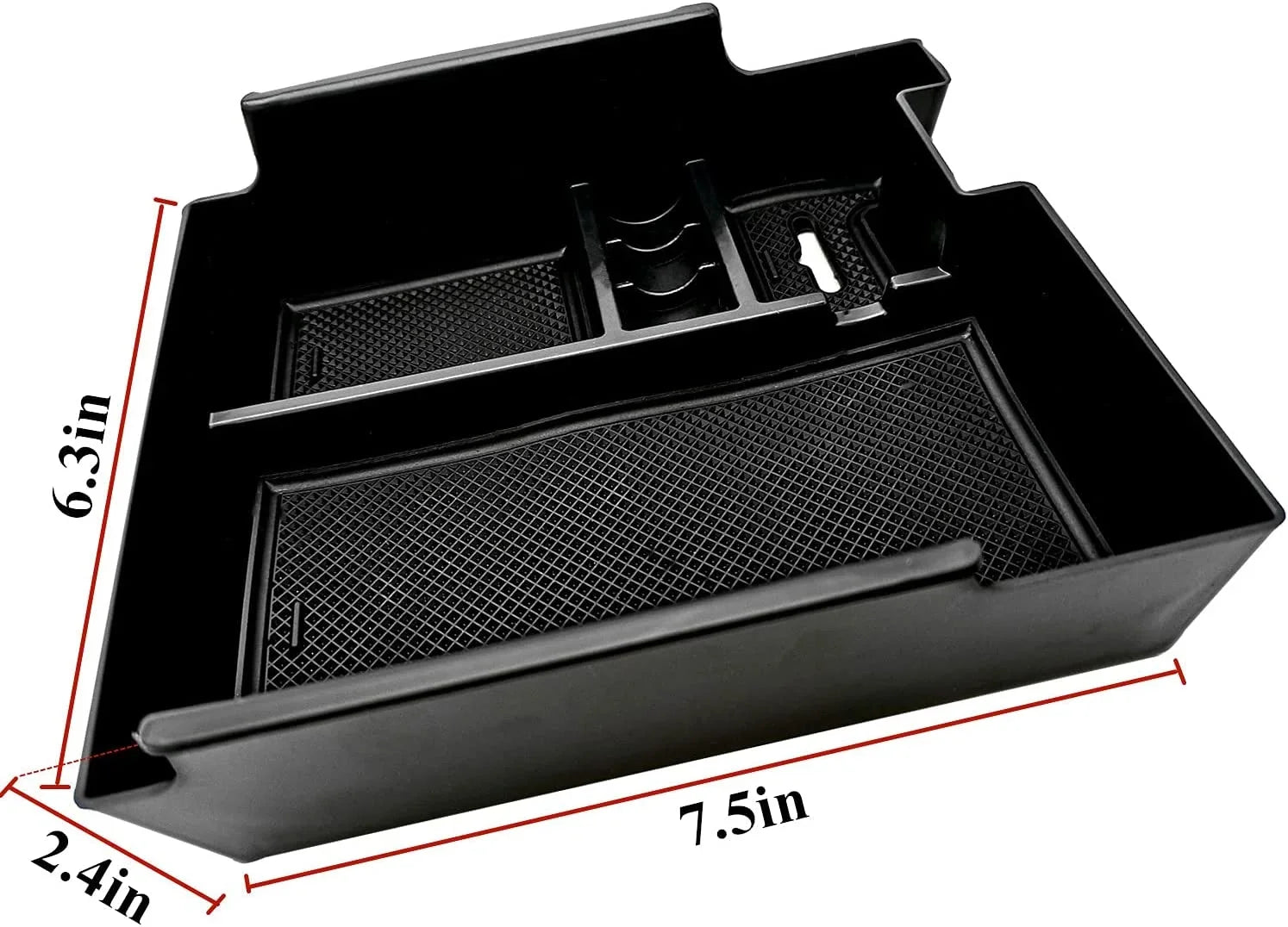 EVTIME Center Console Organizer Interior Storage Box fit for Ford Explorer 2019 2018 2017 2016 2015 2014 2013 2012 Accessories Armrest Secondary Storage Tray