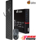 Pre-Owned Lenovo M600 Desktop Tiny Computer Mini PC Intel Pentium upto 2.64GHz Processor 4GB RAM 256GB SSD Wifi Adapter Bto KB & Mouse Windows 10 (Refurbished)