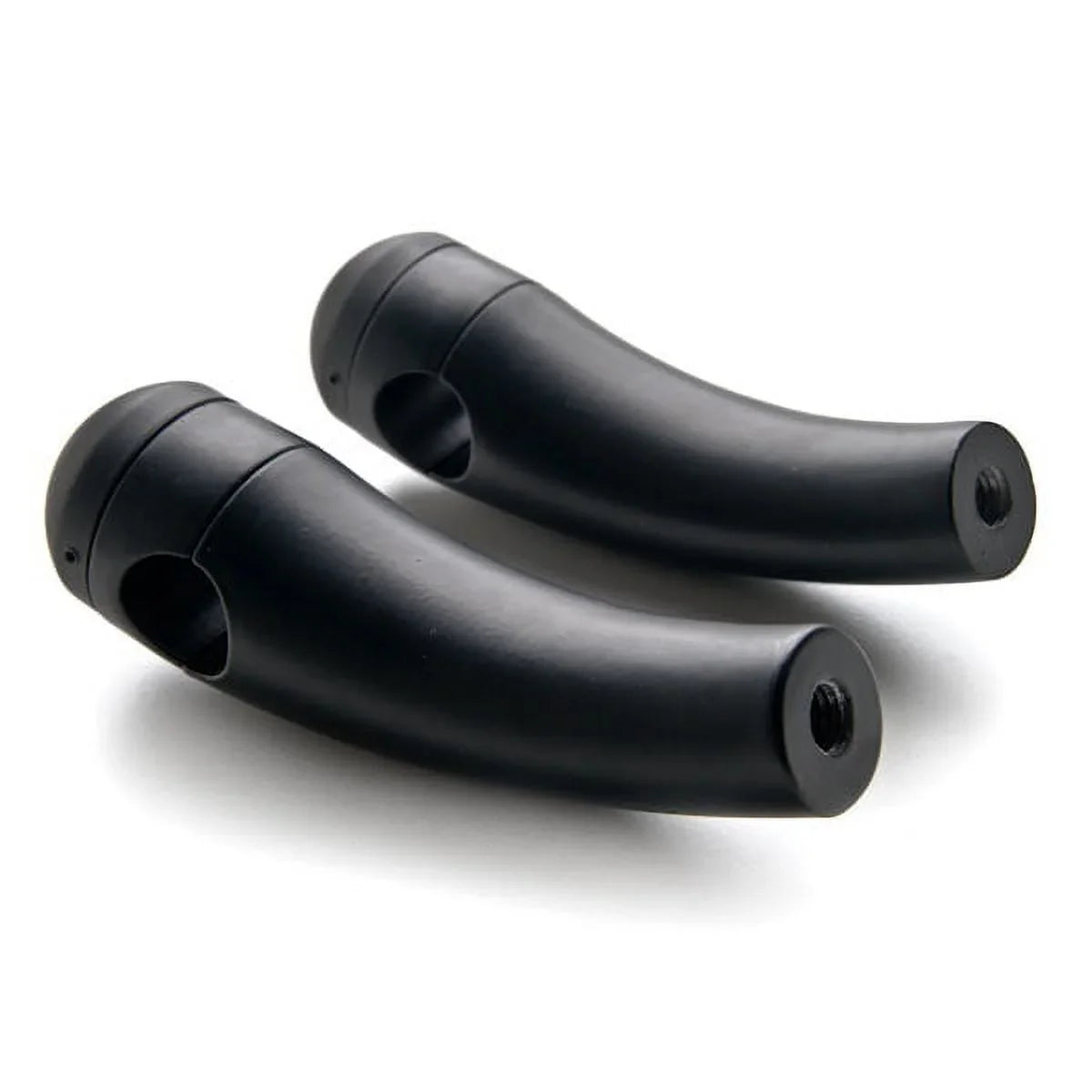 Krator Custom Black Motorcycle 1" Handlebar 4.5" Risers Compatible with Yamaha TX SR CS YX RD 350 400 500 600 650 750