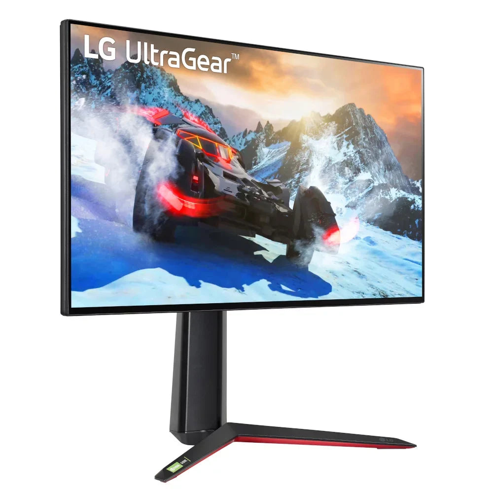 LG 27” Ultragear UHD (3840 x 2160) Nano IPS Gaming Monitor w/1ms Response Time & 144Hz Refresh Rate - 27GP95R-B