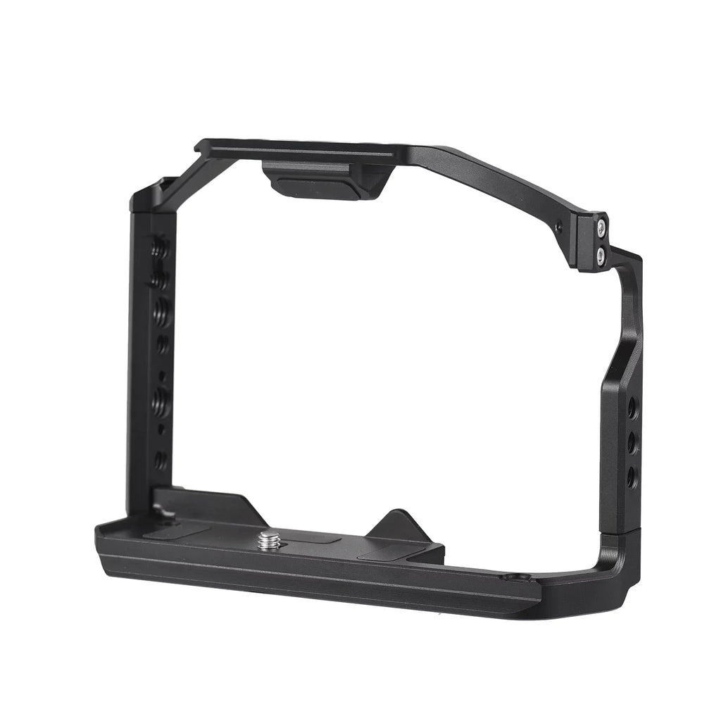 Dcenta  Camera Cage Compatible with Panasonic GH6 Aluminum Alloy Construction with Cold Shoe Mount and Extensive Threaded Holes
