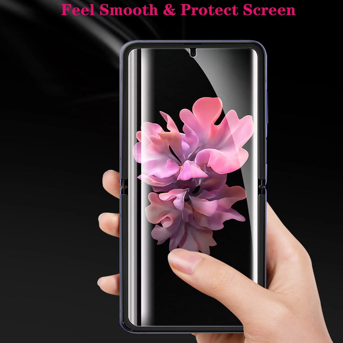 [3 Pack]Screen Protectors Compatible with Samsung Galaxy Z Flip 4 5G 2022, 3 Pack Inside Screen Self-Healing TPU Film