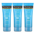 HydroBoost Moisturizing Water Gel SunscreenLotion Oil Free(3 Pack 3 OZ Per Pack)