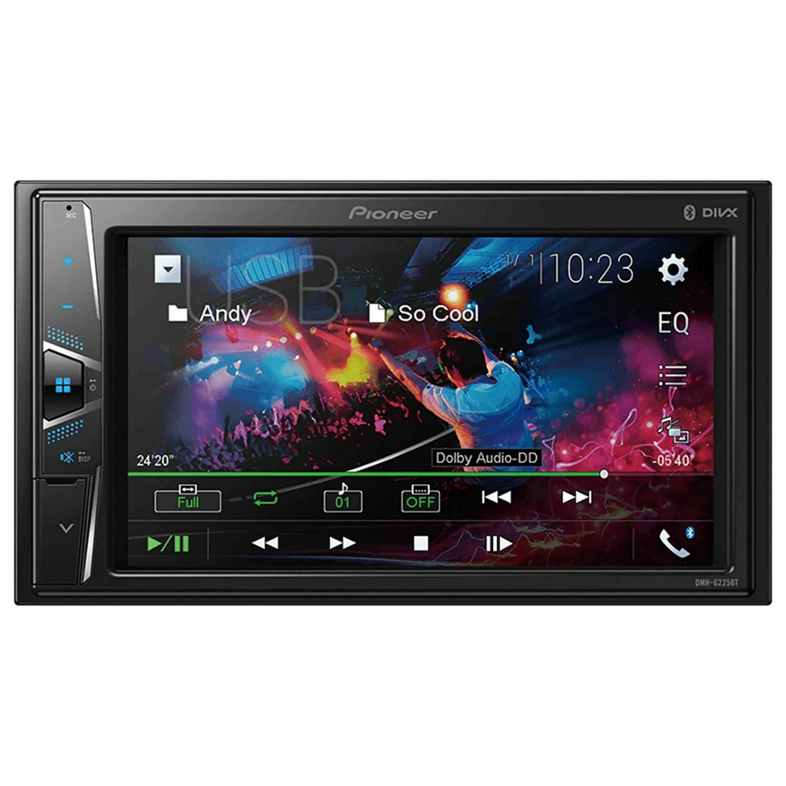 Pioneer DMH-220EX Digital Multimedia Receiver with 6.2 - inch WVGA Display