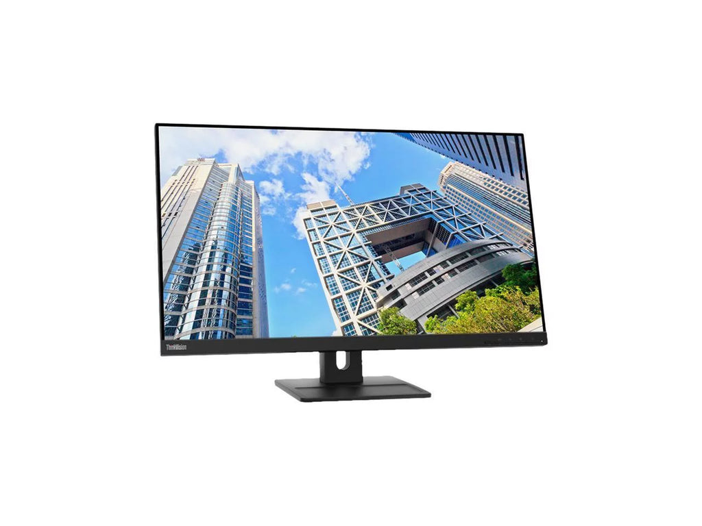 Lenovo ThinkVision E28u-20 28" 4K UHD WLED LCD Monitor - 16:9 - Raven Black - 28" Class - in-Plane Switching (IPS) Technology - 3840 x 2160 - 1.07 Billion Colors - 300 Nit - 4 ms - 60Hz