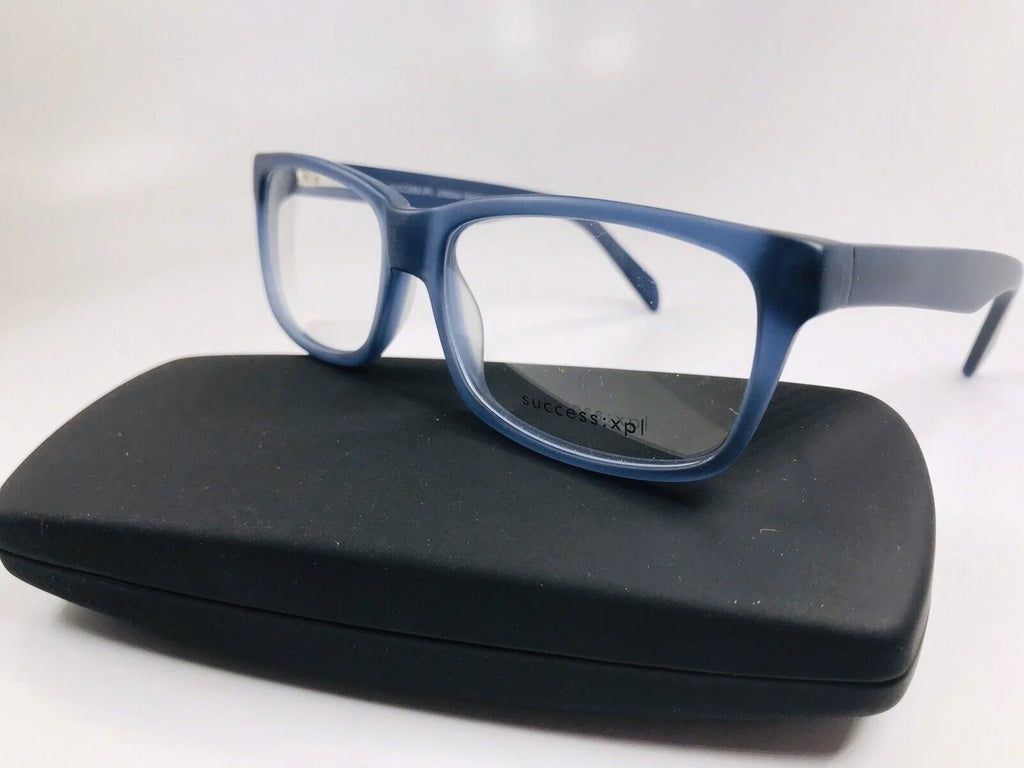 New Designer Inspired SUCCESS XPL Matte Blue JORDAN Eyeglasses 52mm with Case