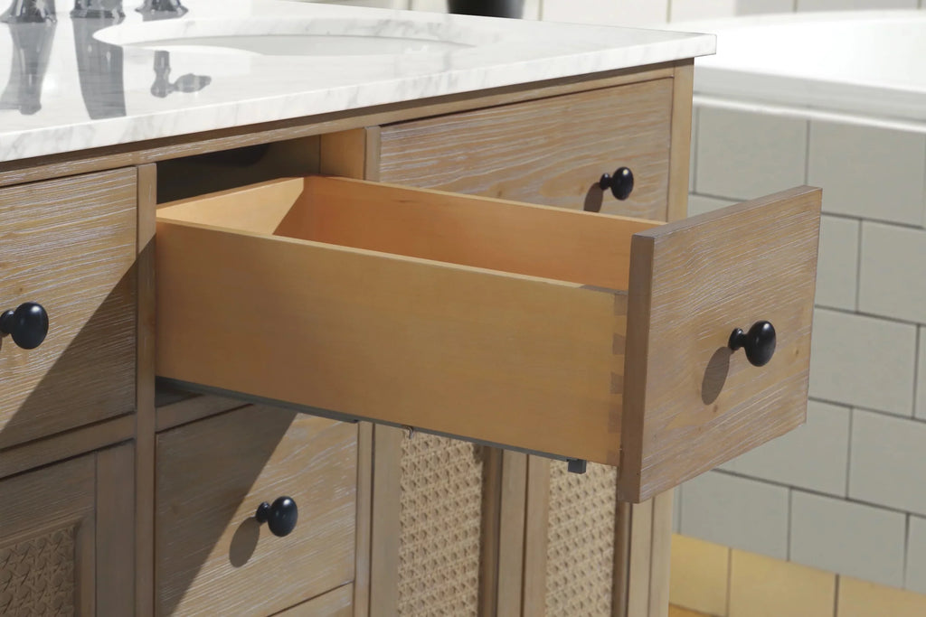 Annie 55 Bathroom Vanity Weathered Fir