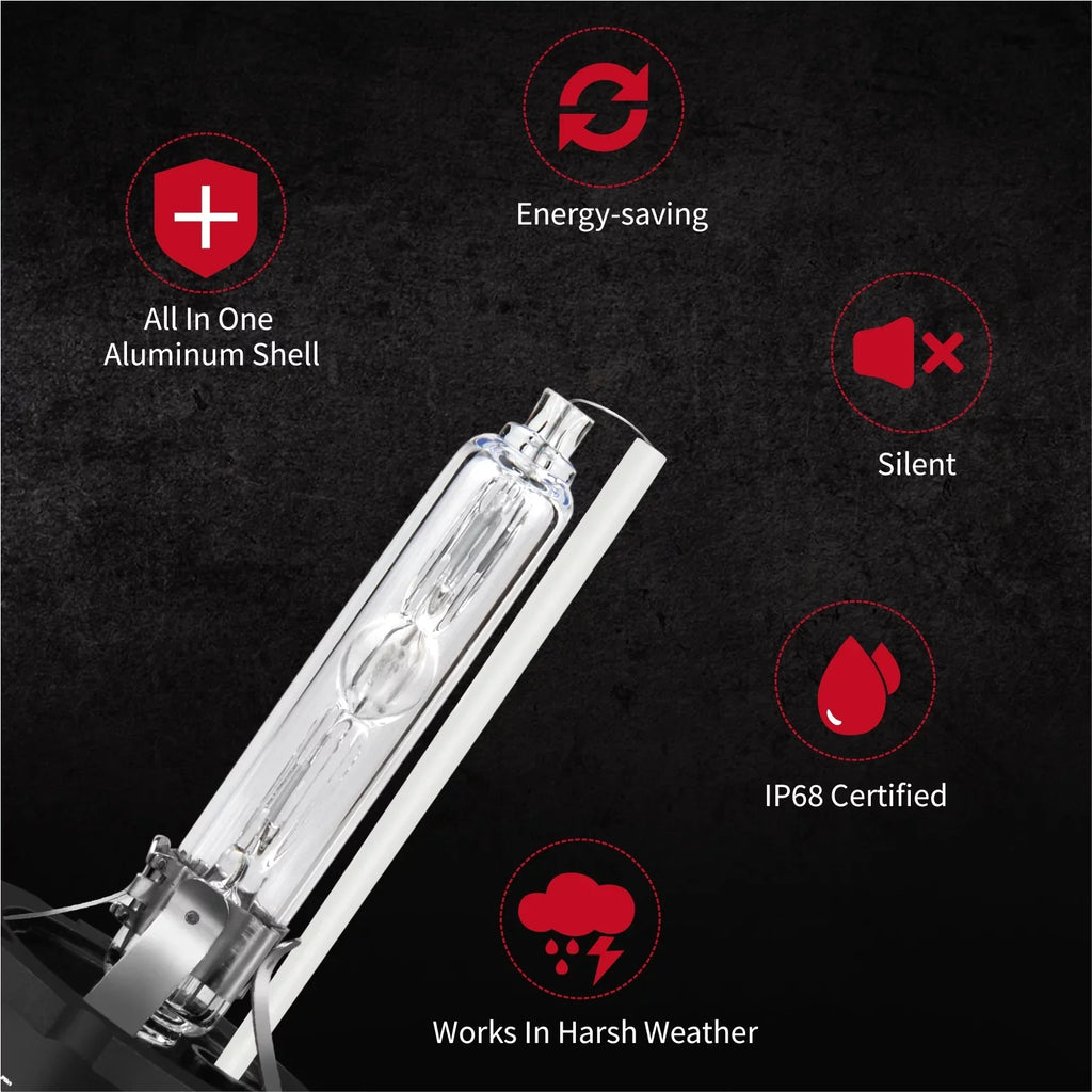 SKN D4S HID Headlight Bulbs for Mazda CX-5 2018 H11 H8 Led Fog Lights 4pcs