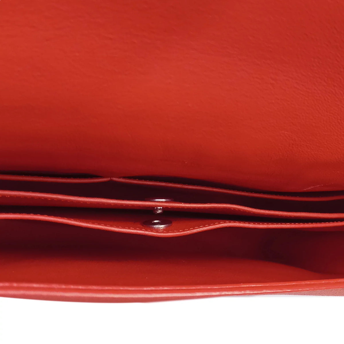 Pre-Owned Authenticated Celine Trotteur Messenger Bag Calf Leather Orange Crossbody Bag Unisex (Good)