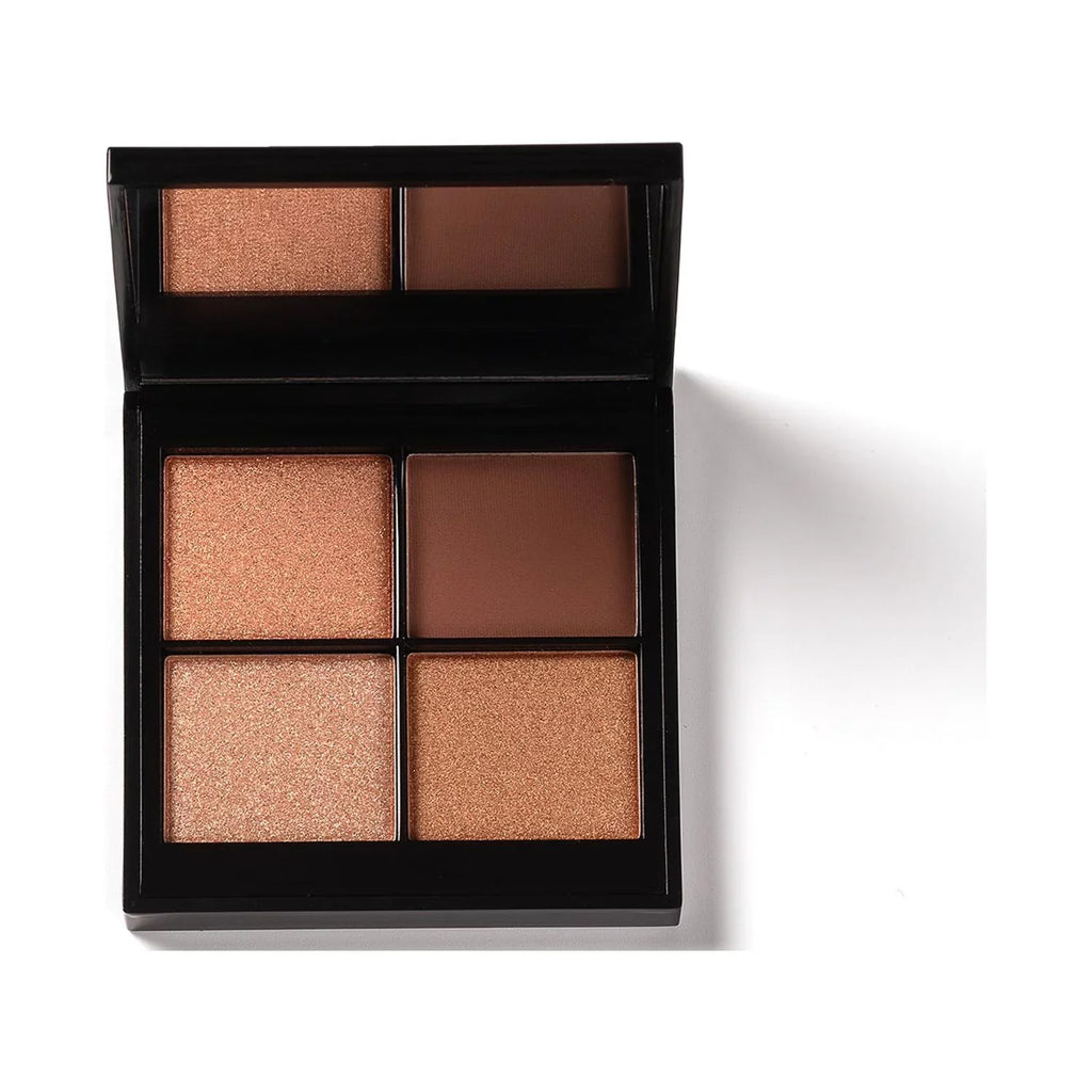 PHASE ZERO Makeup Quad Eyeshadow Palette - Mojave Nights - 5.2g / 0.183 Oz. - Pigmented, Cool-Toned Neutral Eyeshadow Palette with a Mix of Matte and Shimmer Pigments