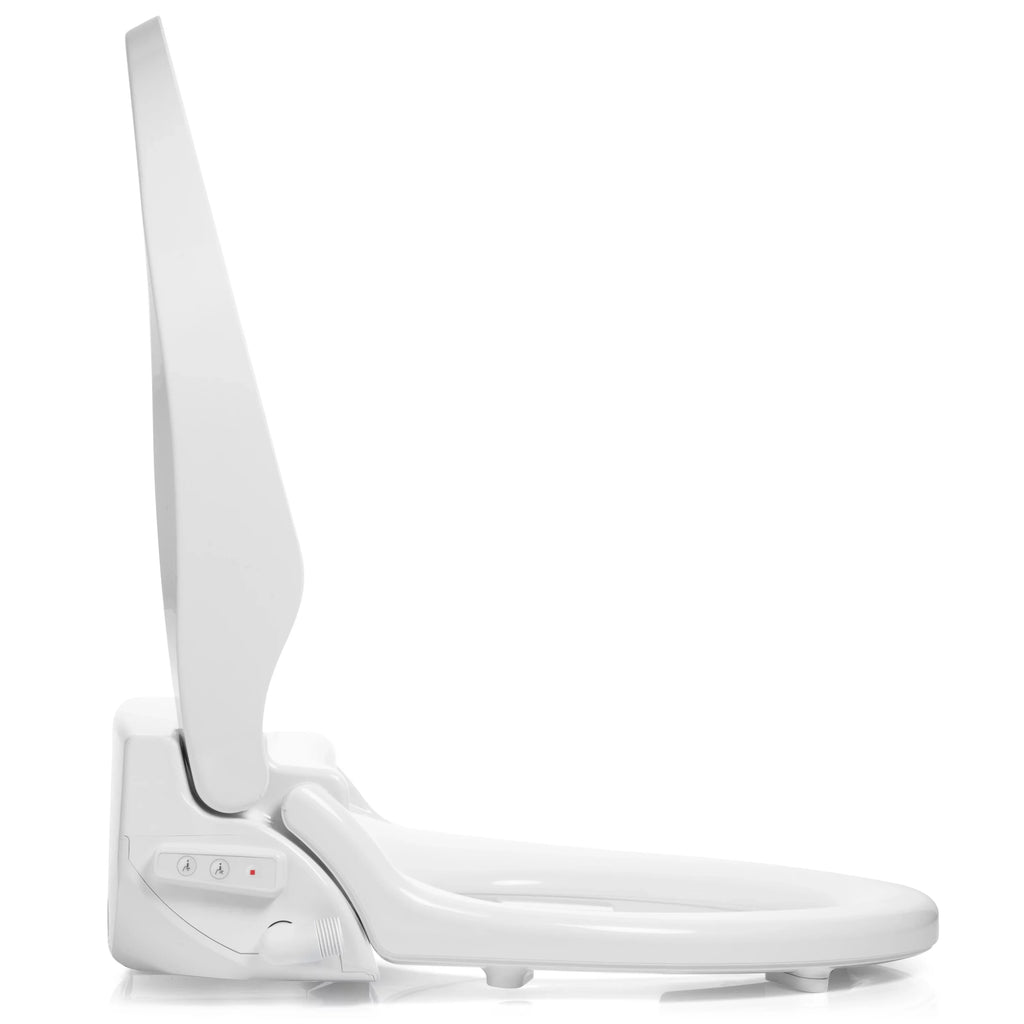 Brondell Swash DR802 Advanced Bidet Toilet Seat with Remote Control, Elongated White