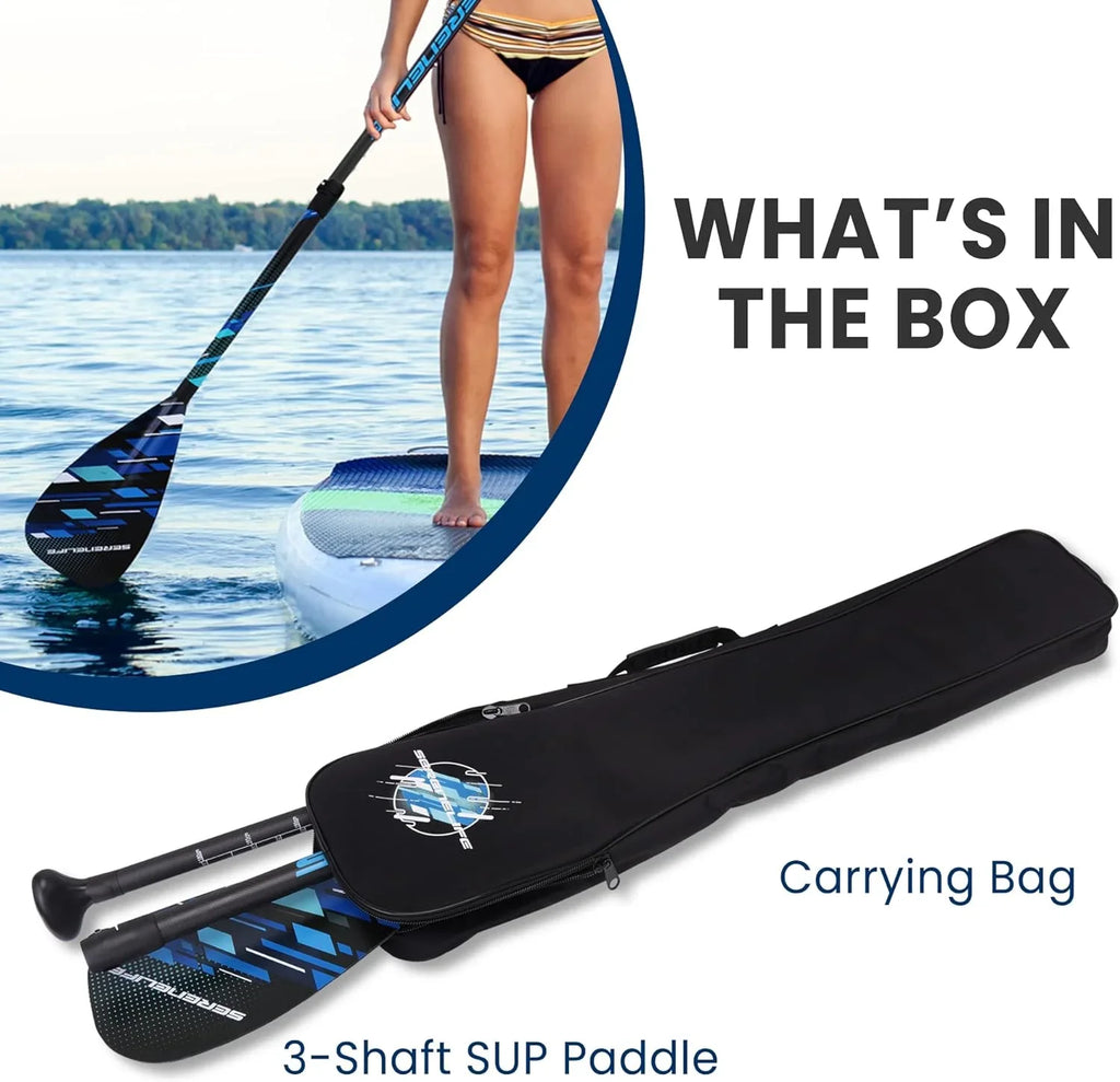Stand Up Paddle-Board Adjustable Paddle - Adjustable Water Paddle Oar For SLB105 -Flow Inflatable Stand Up Water Paddle-Board -
