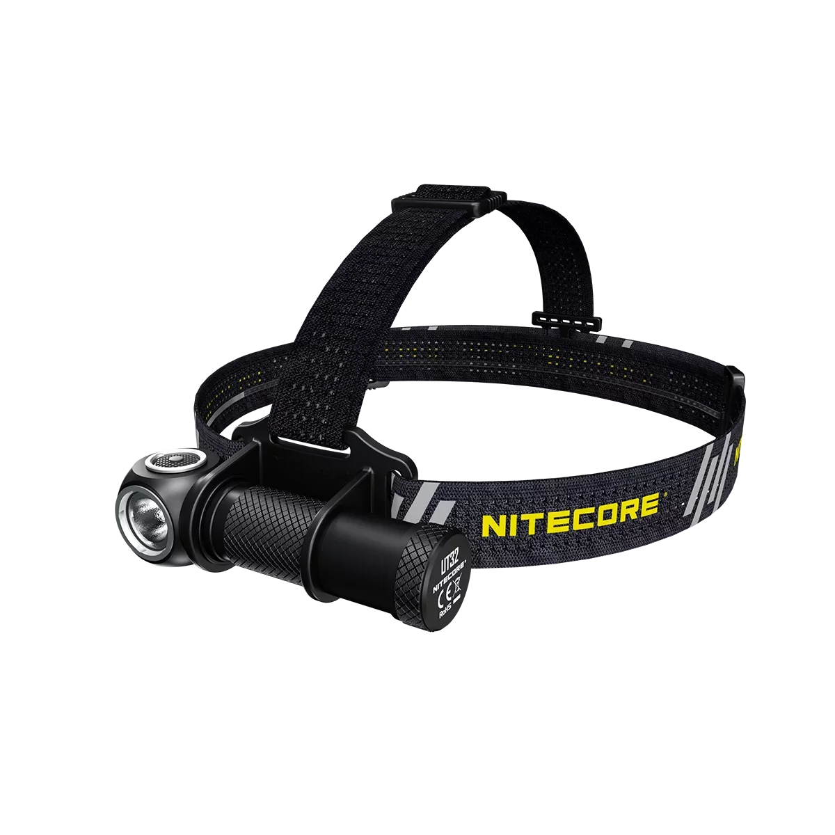 Value Bundle: Nitecore UT32 Dual Emitter Headlamp - (5700K, Cool White) - (3000K, Warm White) with 1x NL1834 Battery, 1x TINI Keychain Light (Random Color Choices) and Eco-Sensa A1 Magnetic Charger