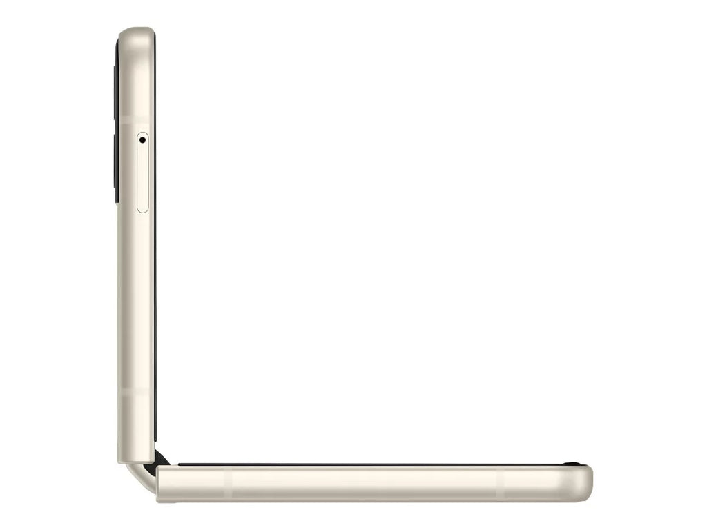 Samsung Galaxy Z Flip3 5G - 5G smartphone - dual-SIM - RAM 8 GB / Internal Memory 128 GB - OLED display - 6.7" - 2640 x 1080 pixels (120 Hz) - 2x rear cameras 12 MP, 12 MP - front camera 10 MP - cream