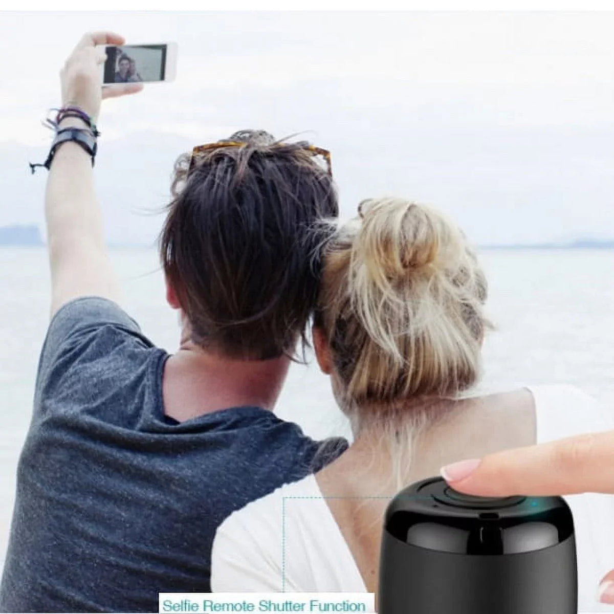 For TCL TAB 10s 10.1/TABMAX 10.4 - Wireless Speaker Mini Remote Shutter Hands-free Microphone Audio Multimedia