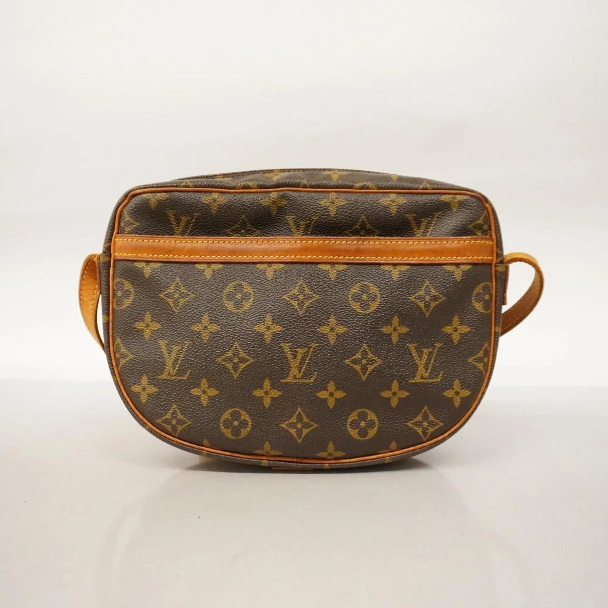 Pre-Owned Louis Vuitton Shoulder Bag Monogram Jeune Fille MM M51226 Brown Ladies (Good)