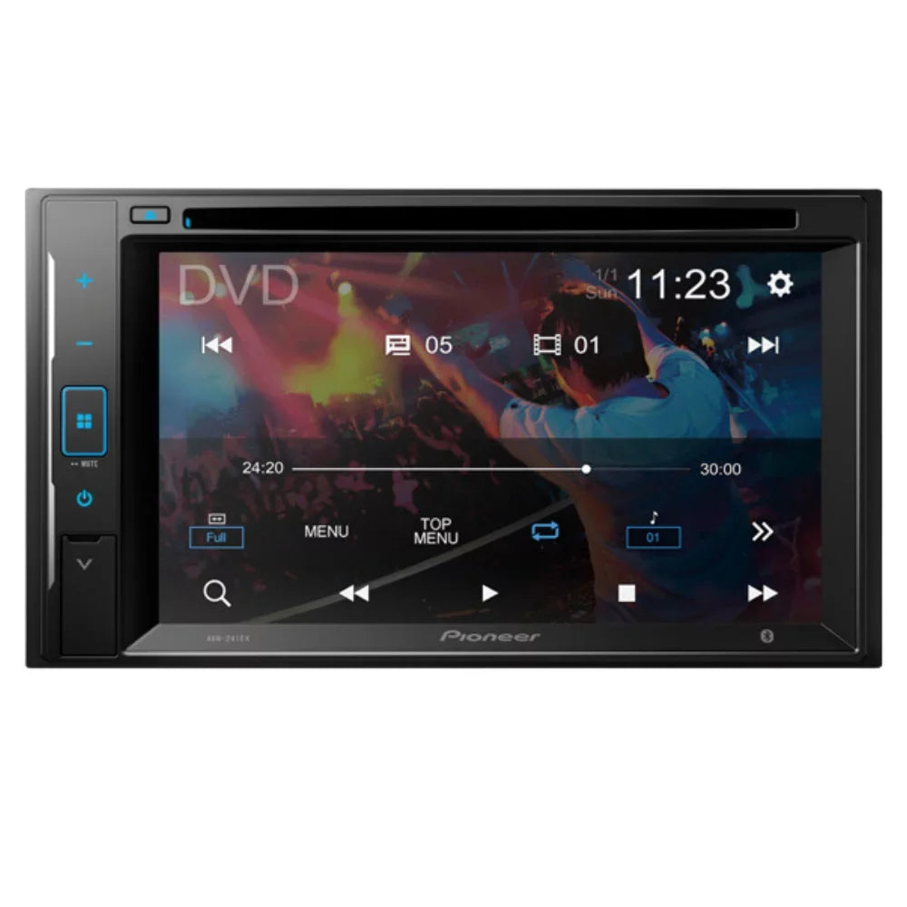 KIT2362 Bundle with Pioneer Multimedia DVD Car Stereo and Installation Kit - for 2003-2006 GMC Sierra / Bluetooth Touchscreen, Backup Camera, Double Din in-Dash Mounting Kit