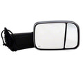 TOW MIRROR SET; POWER; WITH HEATED GLASS; WITH TURN SIGNAL; PUDDLE    LIGHT; CHROME; FLIP-UP STYLE; EXCLUDES 2009 MEGA CAB