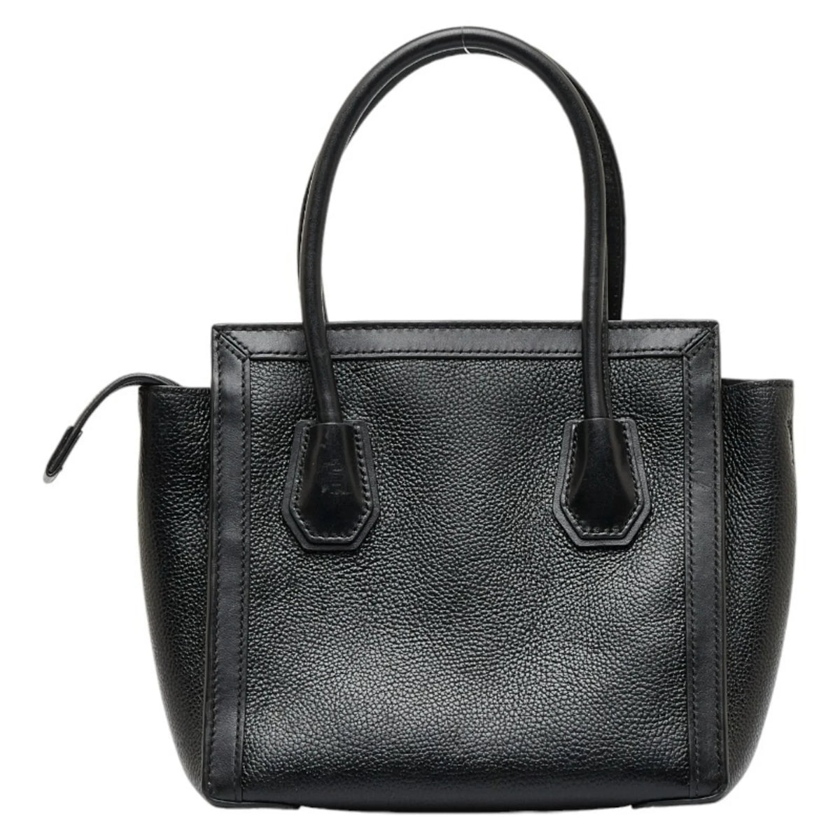 Pre-Owned Michael Kors Mercer Studio Woven Handbag Shoulder Bag Black Leather Patent Women's (Good)