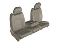 F480 2011-2017 Ford F150-F550 XL 40/20/40 Split Seat with Opening 20 Bottom and Opening Center Console in Taupe Twill