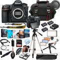 Nikon D850 DSLR Camera 45.7 MP Body No Lens- 64GB Extreme Speed Card, LED Always on Light, Tripod,Gripod, Case, and More 30pc Video Bundle