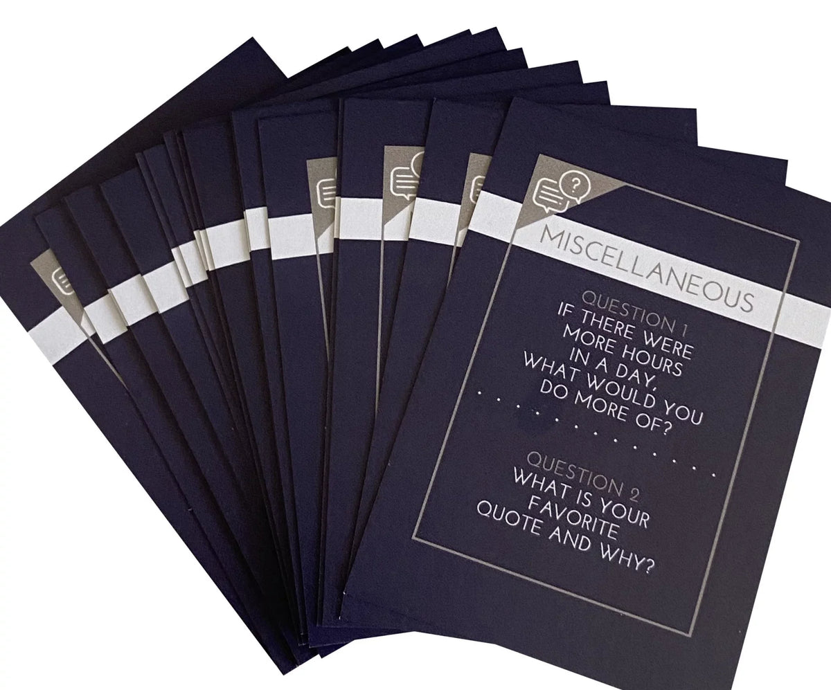 Ultimate Intimacy Conversation Starter Cards, romance, sex, finances, miscellaneous, spark up great conversations