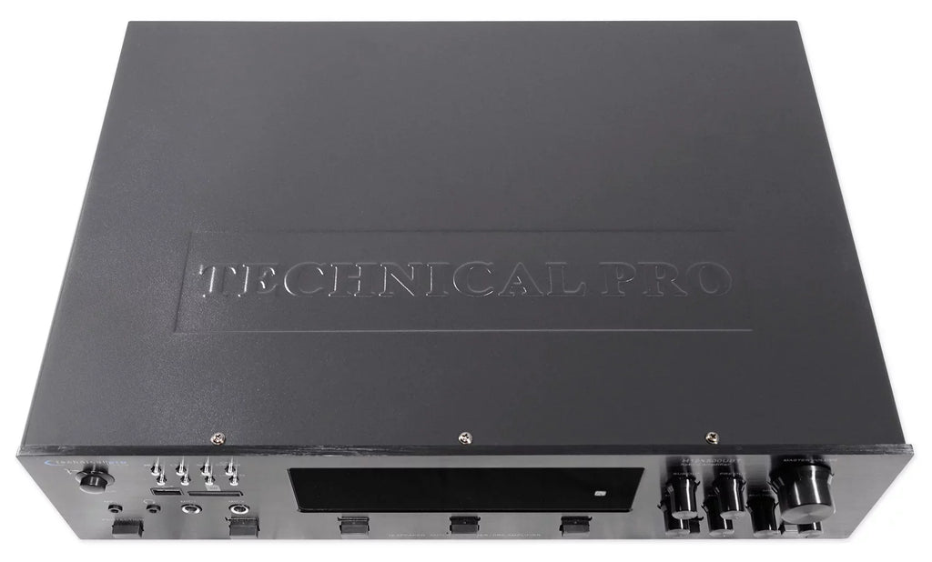 Technical Pro 6000w 6) Zone, Home Theater Bluetooth Receiver+12) 8" Speakers+EQ