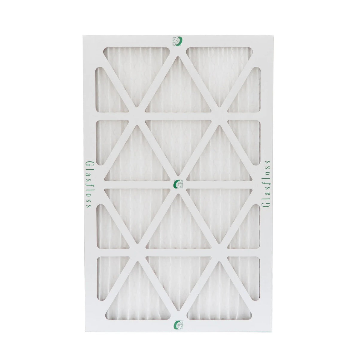 16x25x1 MERV 10 Pleated HVAC Air Filters by Glasfloss. ( Quantity 5 ) Exact Size: 15-1/2 x 24-1/2 x 7/8