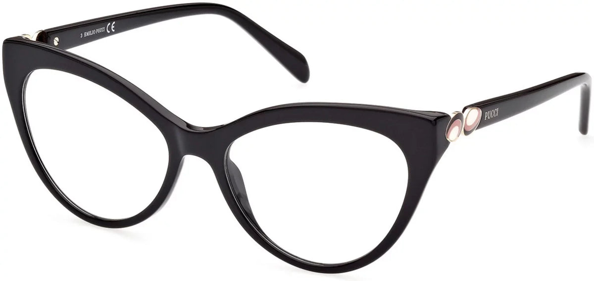 Eyeglasses Emilio Pucci EP 5196 001 Shiny Black /